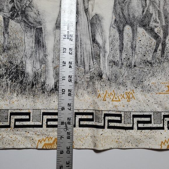 Vintage Native American Shirt Adult XL All Over Print Horse Indian Single Stitch - Picture 16 of 16